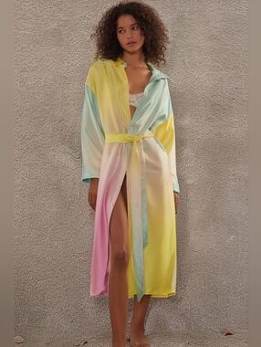 NEW Anthropologie Ombre Robe NWT